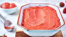 Strawberry Sorbet Strawberry Sorbet