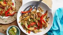 Leftover roast chicken fajitas Leftover roast chicken fajitas