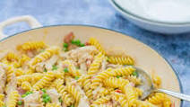 Easy Leftover Roast Chicken Pasta Easy Leftover Roast Chicken Pasta