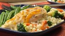 Easy Baked Chicken & Rice Casserole Easy Baked Chicken & Rice Casserole