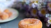 Eggless doughnut Eggless doughnut