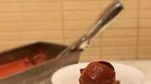 dark chocolate ice cream recipe: only water, no cream, no eggs dark chocolate ice cream recipe: only water, no cream, no eggs