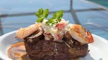 Filet Mignon Topped Seafood Filet Mignon Topped Seafood