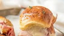 Garlic Butter Ham and Cheese Sliders Garlic Butter Ham and Cheese Sliders