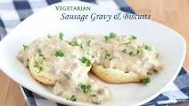Vegetarian Sausage Gravy and Biscuits (+ Win a $100 Visa Gift Card!) Vegetarian Sausage Gravy and Biscuits (+ Win a $100 Visa Gift Card!)