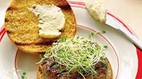 Beer and Bison Burgers with Pub Cheese Beer and Bison Burgers with Pub Cheese