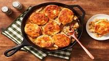 Homestyle Chicken & Biscuit Pot Pie with Carrots, Celery & Fresh Thyme Homestyle Chicken & Biscuit Pot Pie with Carrots, Celery & Fresh Thyme