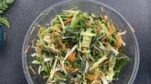 Cabbage Slaw with Horseradish Dressing Cabbage Slaw with Horseradish Dressing