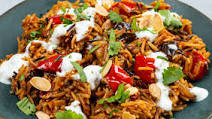 Harissa Aubergine Pilaf Harissa Aubergine Pilaf