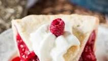 Baked Raspberry Pie Baked Raspberry Pie