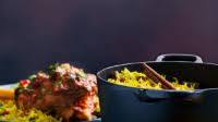 Lemon, raisin and cashew pilau rice Lemon, raisin and cashew pilau rice