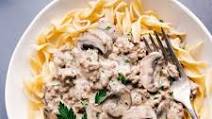 Ground Beef Stroganoff Ground Beef Stroganoff