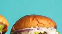 Hot Sauce-Spiked Mushroom Veggie Burgers Hot Sauce-Spiked Mushroom Veggie Burgers