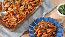 Three Cheese Pasta and Vegetable Bake Three Cheese Pasta and Vegetable Bake