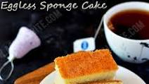Eggless Sponge Cake Recipe | Eggless Vanilla Cake Eggless Sponge Cake Recipe | Eggless Vanilla Cake