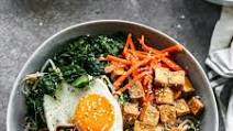 Vegetarian Bibimbap Vegetarian Bibimbap