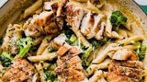 Creamy Pesto Pasta with Chicken Creamy Pesto Pasta with Chicken