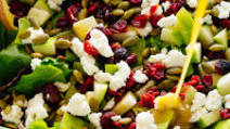 Favorite Green Salad with Apples, Cranberries and Pepitas Favorite Green Salad with Apples, Cranberries and Pepitas