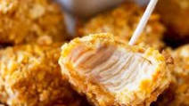 Pretzel Crusted Chicken Bites Pretzel Crusted Chicken Bites