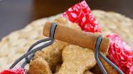Homemade Peanut Butter & Bacon Dog Treats Homemade Peanut Butter & Bacon Dog Treats