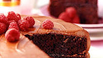 Frosted Chocolate Layer Cake Frosted Chocolate Layer Cake