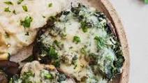 Spinach Stuffed Portobello Mushrooms Spinach Stuffed Portobello Mushrooms