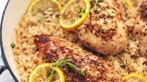 One Pot Lemon Herb Chicken & Rice One Pot Lemon Herb Chicken & Rice
