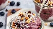 2-Ingredient Blueberry Nice Cream 2-Ingredient Blueberry Nice Cream