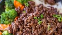 Ground Mongolian Beef Ground Mongolian Beef