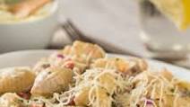 Creamy Pasta with Meat and Bacon Creamy Pasta with Meat and Bacon