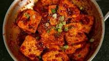Spicy braised tofu (Dubu-jorim: 두부조림) Spicy braised tofu (Dubu-jorim: 두부조림)