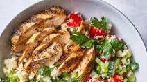 Spiced Grilled Chicken with Cauliflower Spiced Grilled Chicken with Cauliflower