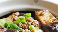 Braised Bean Curd (Firm Tofu) with Mushrooms Braised Bean Curd (Firm Tofu) with Mushrooms
