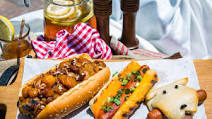 Georgia Peach Hot Dog Georgia Peach Hot Dog