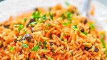 Baked Rice and Beans Baked Rice and Beans