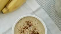 Warm Vegan Pumpkin Spice Banana Milkshake Warm Vegan Pumpkin Spice Banana Milkshake