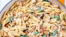 Easy Tuscan Chicken Pasta Easy Tuscan Chicken Pasta