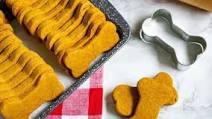 Peanut Butter and Bacon Dog Biscuits Peanut Butter and Bacon Dog Biscuits