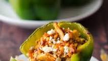 Make Ahead Buffalo Chicken Stuffed Peppers Make Ahead Buffalo Chicken Stuffed Peppers
