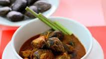 Keluak nyonya fish curry Keluak nyonya fish curry