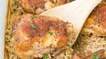 Baked Chicken and Rice Casserole Baked Chicken and Rice Casserole