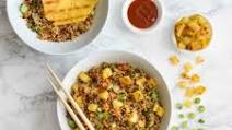 Quinoa Fried Rice with Grilled Pineapple Quinoa Fried Rice with Grilled Pineapple