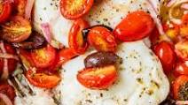 Baked Mediterranean Cod Baked Mediterranean Cod