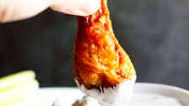 Crispy Baked Buffalo Wings with Homemade Buffalo Sauce Crispy Baked Buffalo Wings with Homemade Buffalo Sauce