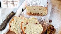 Cream cheese dried fruit bread Cream cheese dried fruit bread