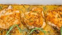 Garlic Chicken Thighs - Crispy Oven Baked Garlic Chicken Thighs - Crispy Oven Baked