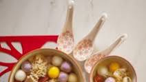 Glutinous Rice Ball with White Fungus, Red Dates and Longan Soup Glutinous Rice Ball with White Fungus, Red Dates and Longan Soup
