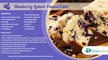 Kidney-friendly Pound Cake With Blueberry And Lemon Kidney-friendly Pound Cake With Blueberry And Lemon