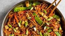 Vegan Vegetable Lo Mein with Tofu Vegan Vegetable Lo Mein with Tofu