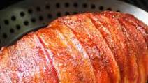 Traeger Smoked Bacon-Wrapped Meatloaf Traeger Smoked Bacon-Wrapped Meatloaf